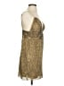 Saylor 100% Polyester Metallic Gold Cocktail Dress Size S - photo 4