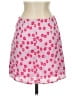 Shein 100% Polyester Floral Pink Casual Skirt Size S - photo 2