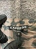 Express 100% Polyester Gray Short Sleeve Blouse Size XS - photo 7