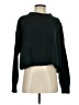 Nia Solid Green Turtleneck Sweater Size XS - photo 1