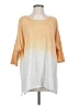Easel Orange 3/4 Sleeve Top Size S - photo 1