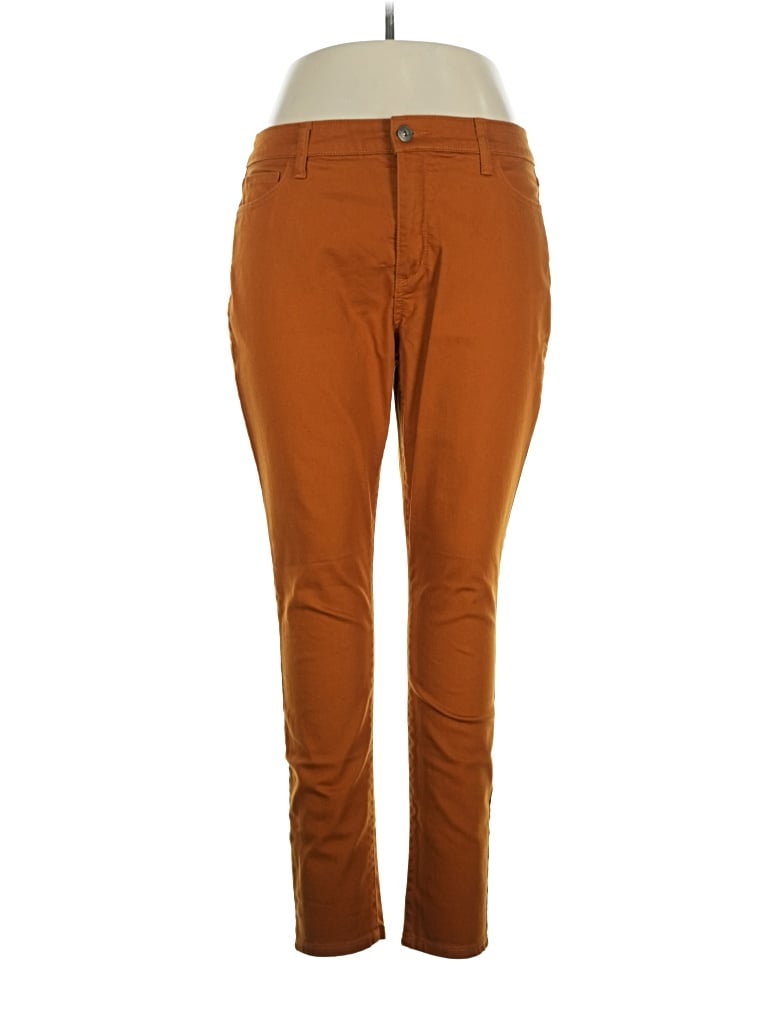 Pre-owned St. John's Bay Casual Pants In Brown