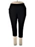 Woman Within Solid Black Active Pants Size 18 - 20 - photo 1