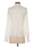 Shein 100% Polyester Ivory Long Sleeve Blouse Size 4 - photo 2