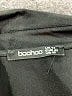Boohoo 100% Polyester Black Long Sleeve Blouse Size 10 - photo 7