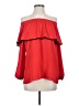 Vince Camuto 100% Polyester Red 3/4 Sleeve Blouse Size XS - photo 1