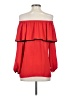 Vince Camuto 100% Polyester Red 3/4 Sleeve Blouse Size XS - photo 2