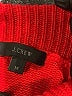 J.Crew Solid Red Wool Pullover Sweater Size M - photo 4