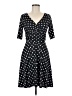 Unbranded Polka Dots Black Casual Dress Size 6 - photo 1