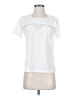 Blooming Jelly White Short Sleeve Top Size S - photo 1