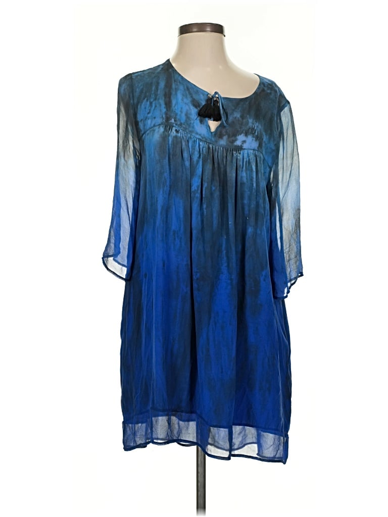 Pre-owned Gypsy 05 Casual Dress In Blue