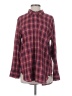 Treasure & Bond Plaid Red Long Sleeve Button-Down Shirt Size S - photo 1