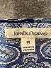 John Paul Richard 100% Polyester Blue 3/4 Sleeve Blouse Size M - photo 7