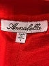 Annabelle 100% Polyester Hearts Red Shorts Size S - photo 3