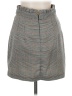 Topshop Plaid Gray Formal Skirt Size 6 - photo 2
