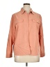 Chico's Orange Long Sleeve Button-Down Shirt Size XL (3) - photo 1