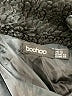 Boohoo 100% Polyester Black Faux Fur Jacket Size 10 - photo 6