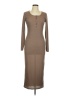 PrettyLittleThing Brown Casual Dress Size 10 - photo 1