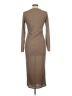 PrettyLittleThing Brown Casual Dress Size 10 - photo 2