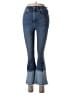 Ann Taylor LOFT Color Block Blue Jeans Size 2 - photo 1