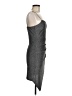 Windsor Metallic Gray Cocktail Dress Size M - photo 4