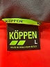 KOPPEN 100% Nylon Red Jacket Size L - photo 6