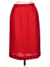 Kasper A.S.L. 100% Polyester Solid Red Formal Skirt Size 6 (petite) - photo 1