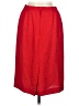 Kasper A.S.L. 100% Polyester Solid Red Formal Skirt Size 6 (petite) - photo 2