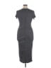 J for Justify Stripes Gray Casual Dress Size XL - photo 2