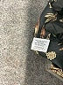 MISA Los Angeles 100% Polyester Paisley Black Long Sleeve Blouse Size L - photo 7