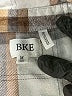 BKE Plaid Tan Long Sleeve Button-Down Shirt Size M - photo 7