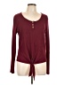 Paper Crane Burgundy Long Sleeve Top Size L - photo 1