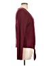 Paper Crane Burgundy Long Sleeve Top Size L - photo 4