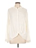 Bobi 100% Rayon Ivory Long Sleeve Blouse Size M - photo 1