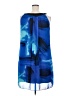 DressBarn 100% Polyester Graphic Blue Cocktail Dress Size 18 - photo 2
