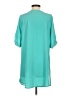 Everly 100% Polyester Teal Casual Dress Size S - photo 2