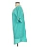 Everly 100% Polyester Teal Casual Dress Size S - photo 5