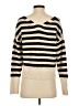 Express Stripes Ivory Pullover Sweater Size XS - photo 2