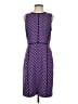 J.Crew Polka Dots Purple Cocktail Dress Size 4 - photo 1