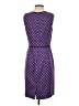 J.Crew Polka Dots Purple Cocktail Dress Size 4 - photo 2