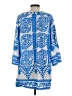 Beulah Style 100% Polyester Blue 3/4 Sleeve Blouse Size Sm - Med - photo 2