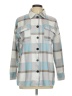 Unbranded Plaid Gray Coat Size L - photo 1