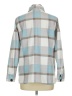 Unbranded Plaid Gray Coat Size L - photo 2