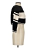 Design History 100% Polyester Stripes Black Turtleneck Sweater Size S - photo 4