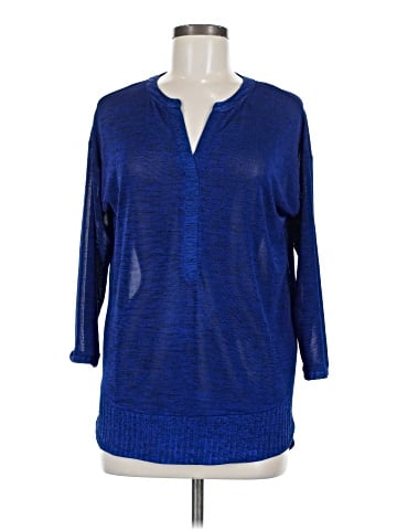Dana Buchman 3/4 Sleeve Top (view 1)