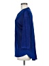 Dana Buchman Blue 3/4 Sleeve Top Size M - photo 5