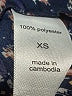 Maurices 100% Polyester Paisley Blue Casual Skirt Size XS - photo 5