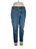 Signature Solid Blue Jeans Size 16 - photo 1
