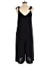 Assorted Brands 100% Polyester Solid Black Jumpsuit Size S - photo 2