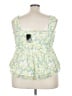 Torrid Green Sleeveless Blouse Size 3X Plus (3) - photo 2